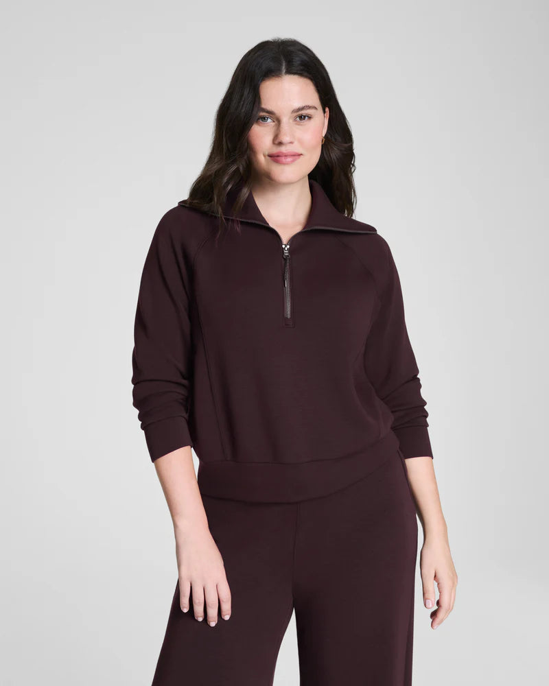 Spanx: Air Essentials Half Zip