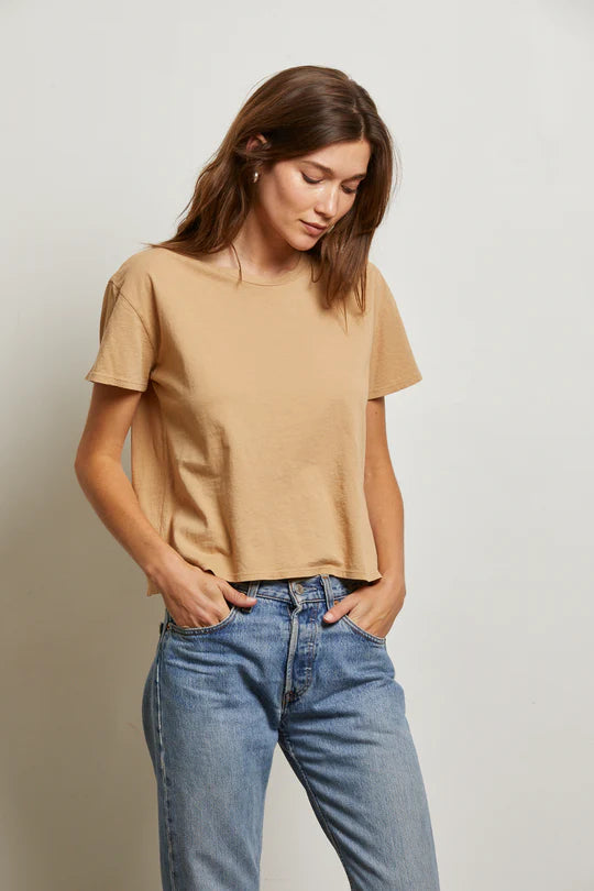 Perfect White Tee Harley Boxy Crew