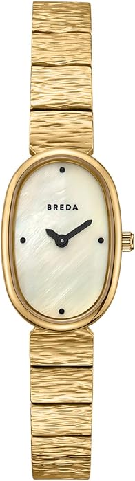 Breda Jane Revival Gold and Ivory Metal Watch 23mm