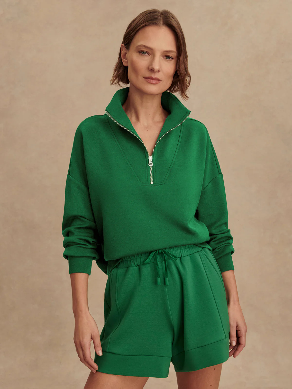 Varley: Hawley Half Zip Sweat