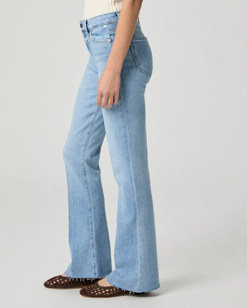 Paige HR Laurel Canyon 32in Raw Hem in In Tune