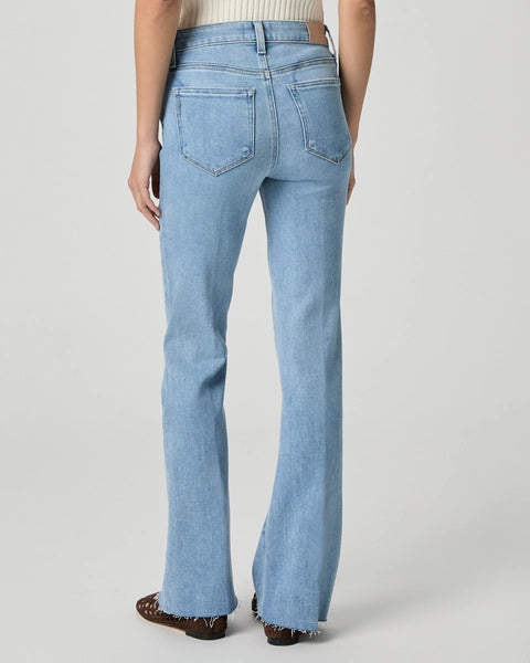 Paige HR Laurel Canyon 32in Raw Hem in In Tune