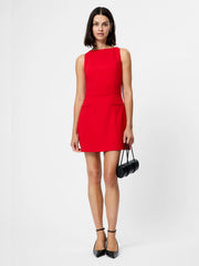 French Connection Whisper Boatneck Mini Dress