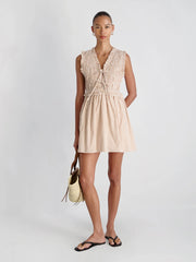 French Connection Rhodes Pop Gingham Smock Dress