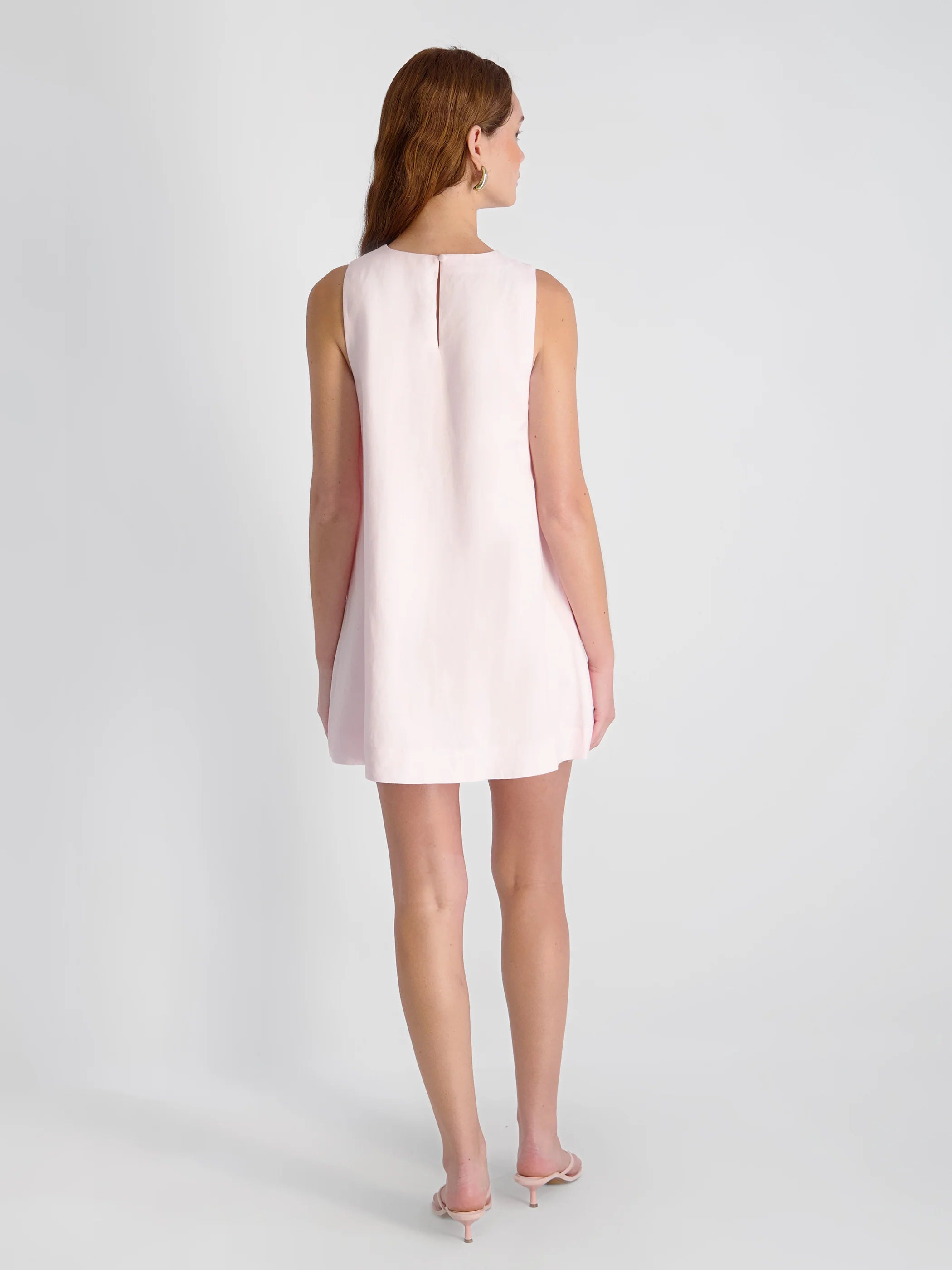 French Connection Cooper Linen Sleeveless Mini Dress
