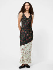 French Connection Oona Satin Midi Dress