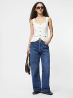 French Connection Azra Twill Two Pocket Top