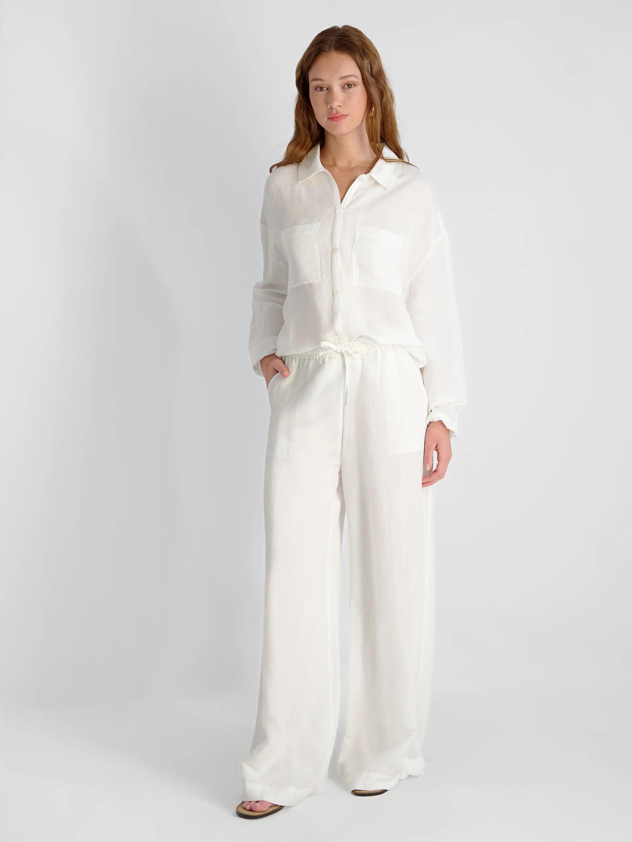 French Connection Cooper Wide Leg Pants