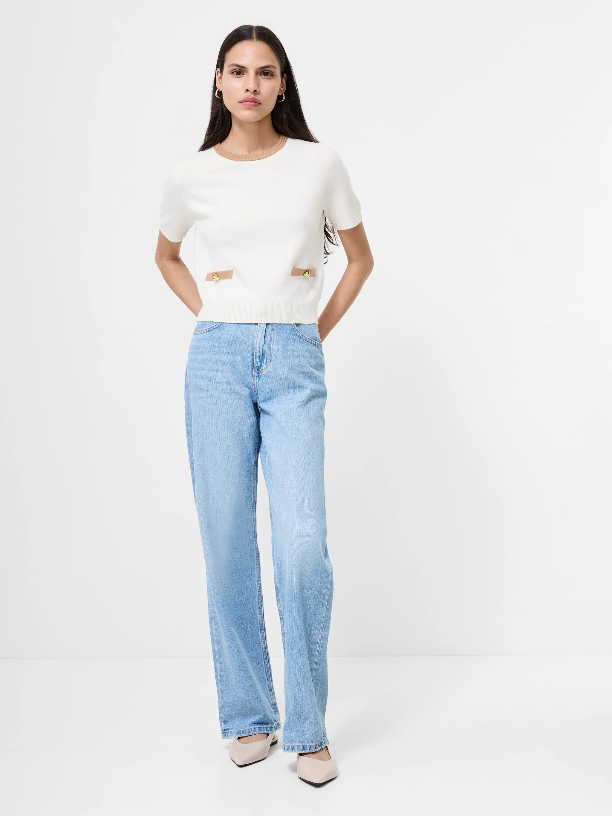 French Connection: Babysoft Short Sleeve Top