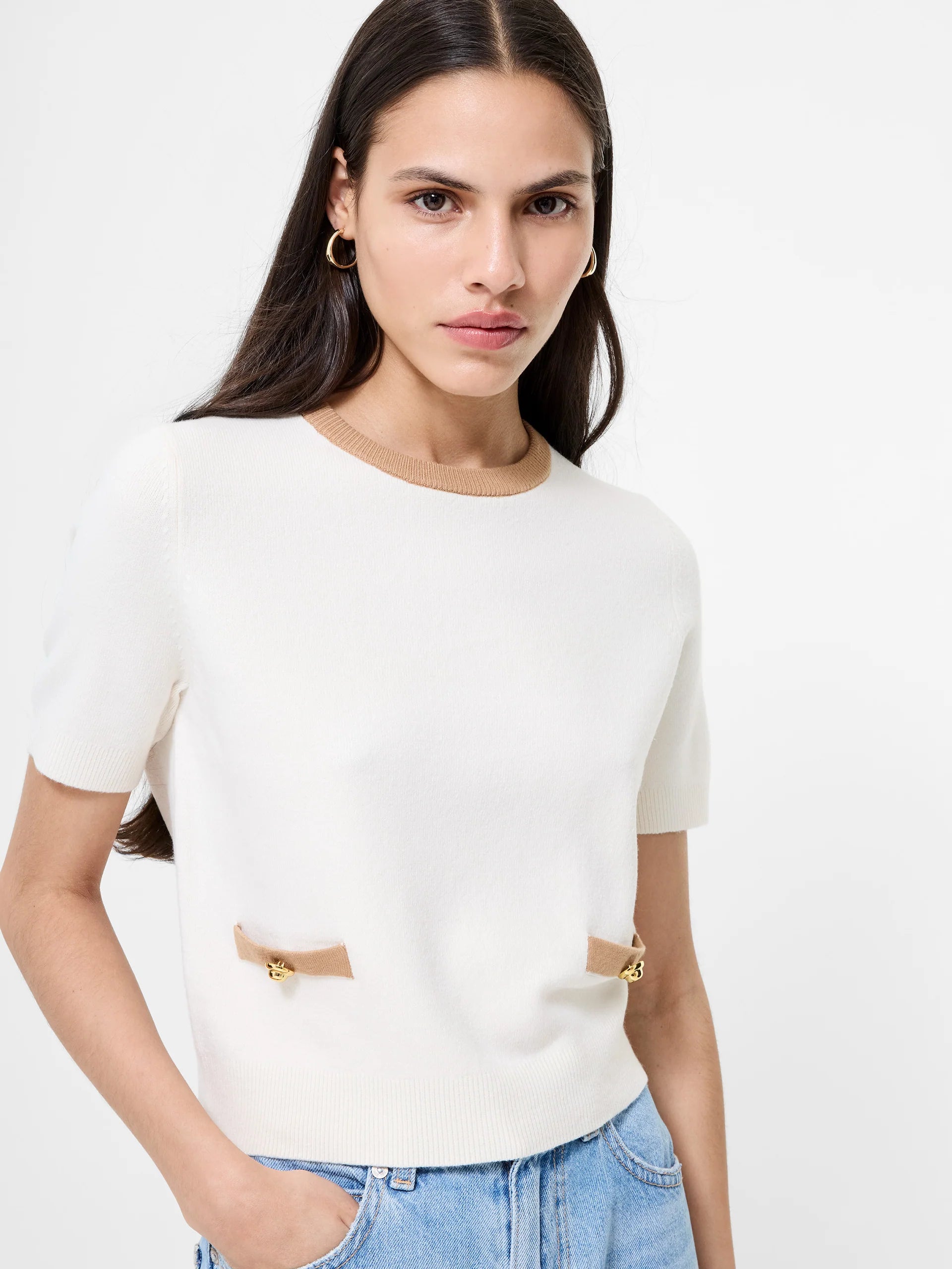 French Connection: Babysoft Short Sleeve Top