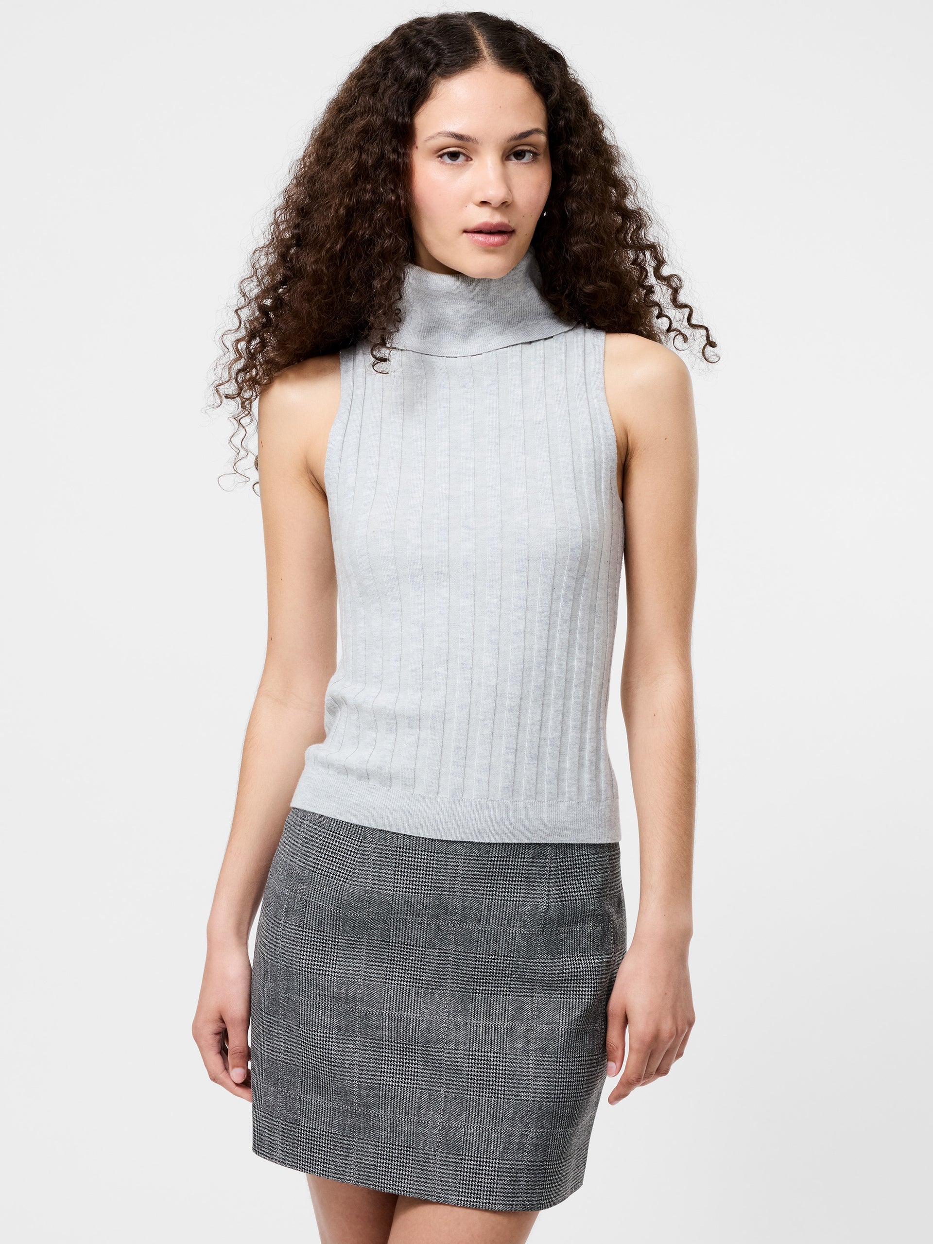 French Connection Turtleneck Tank sweater