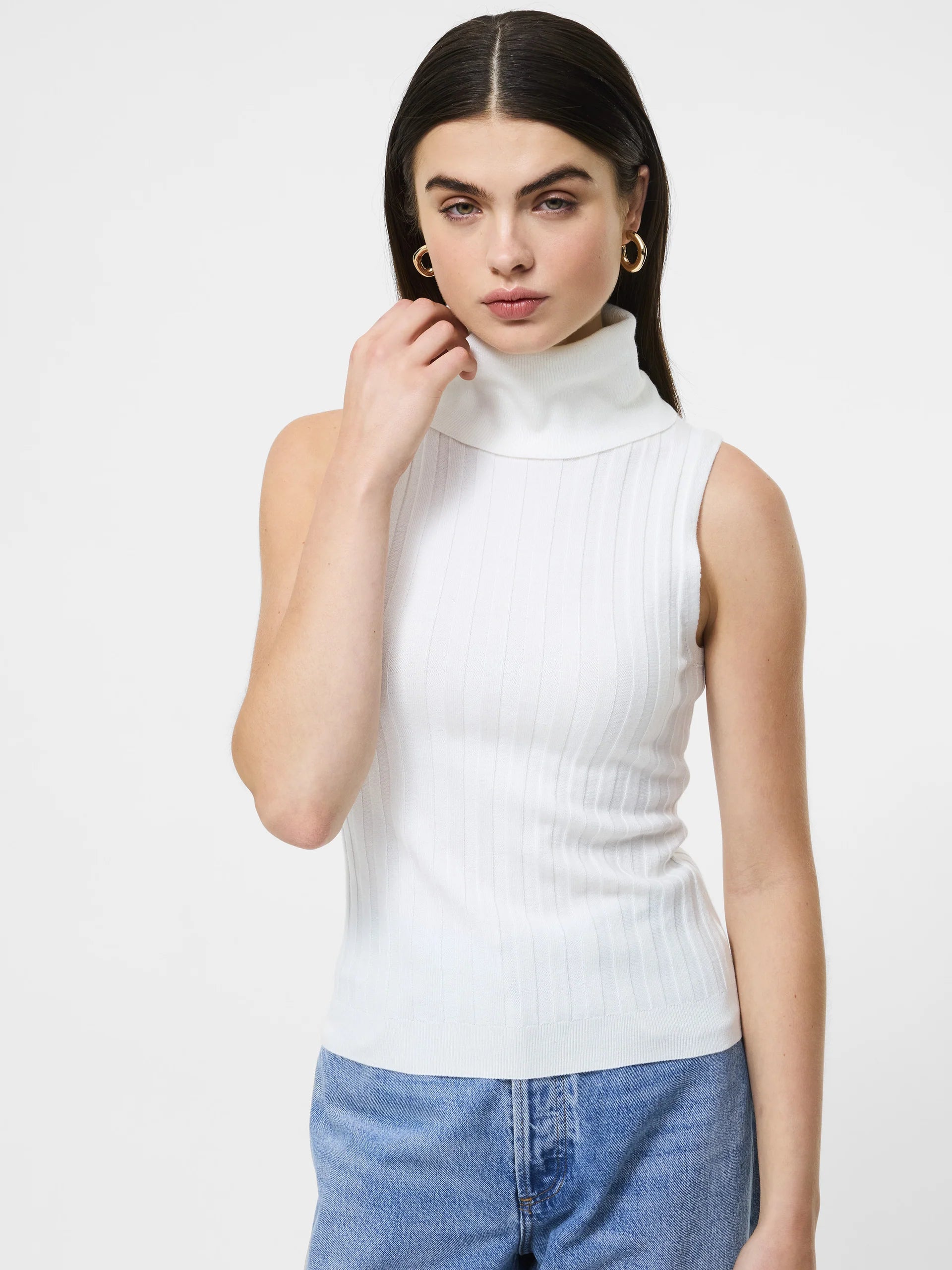 French Connection Turtleneck Tank sweater