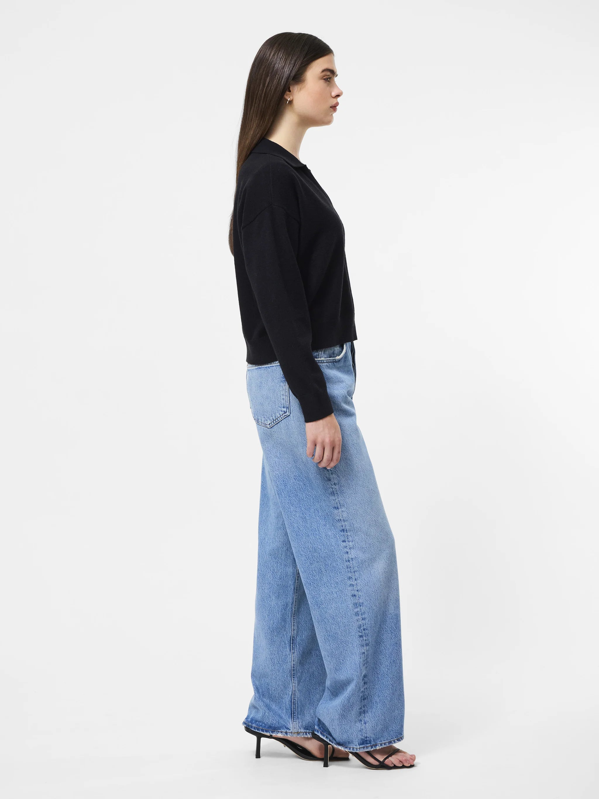French Connection Sloane Collared Pullover