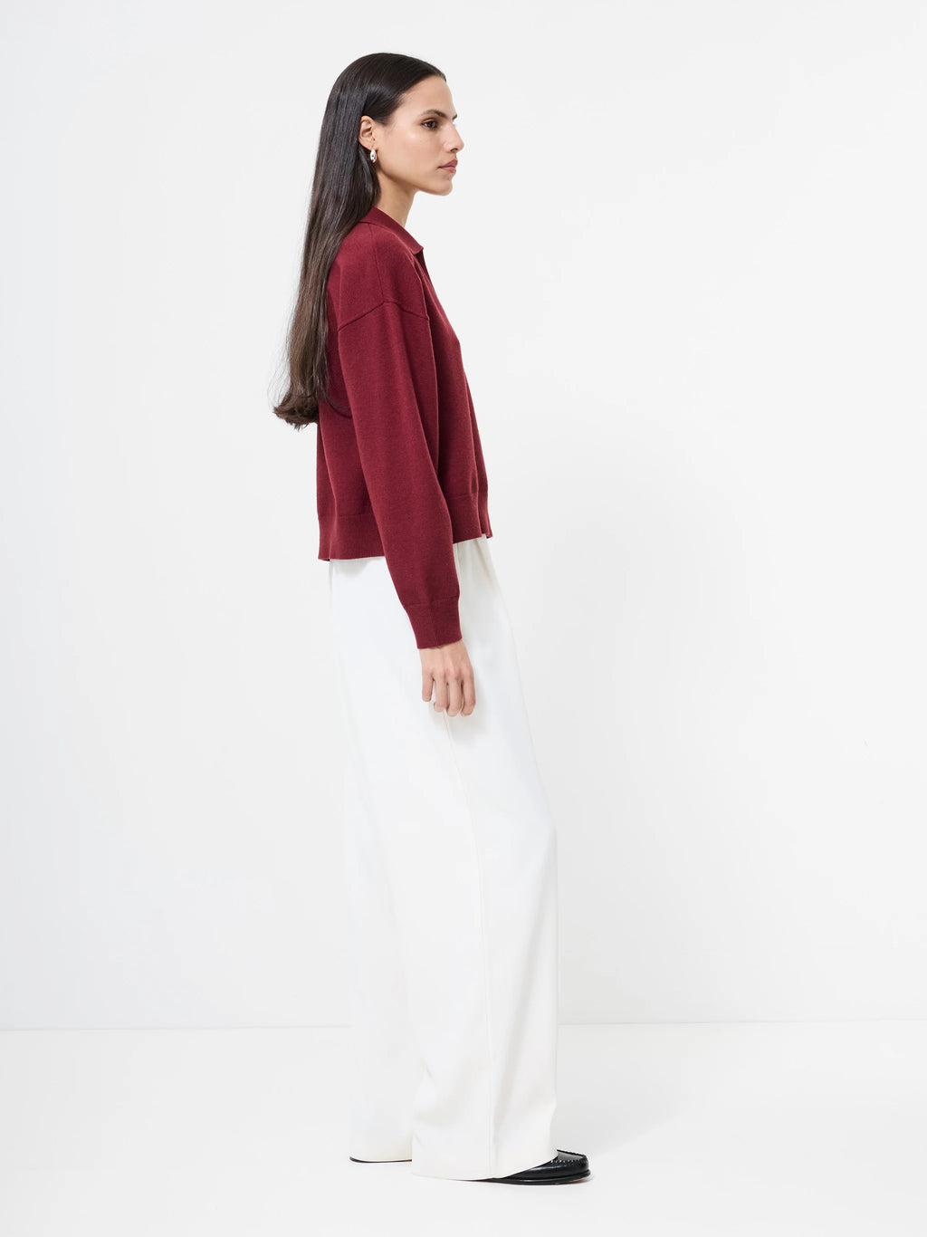 French Connection Sloane Collared Pullover