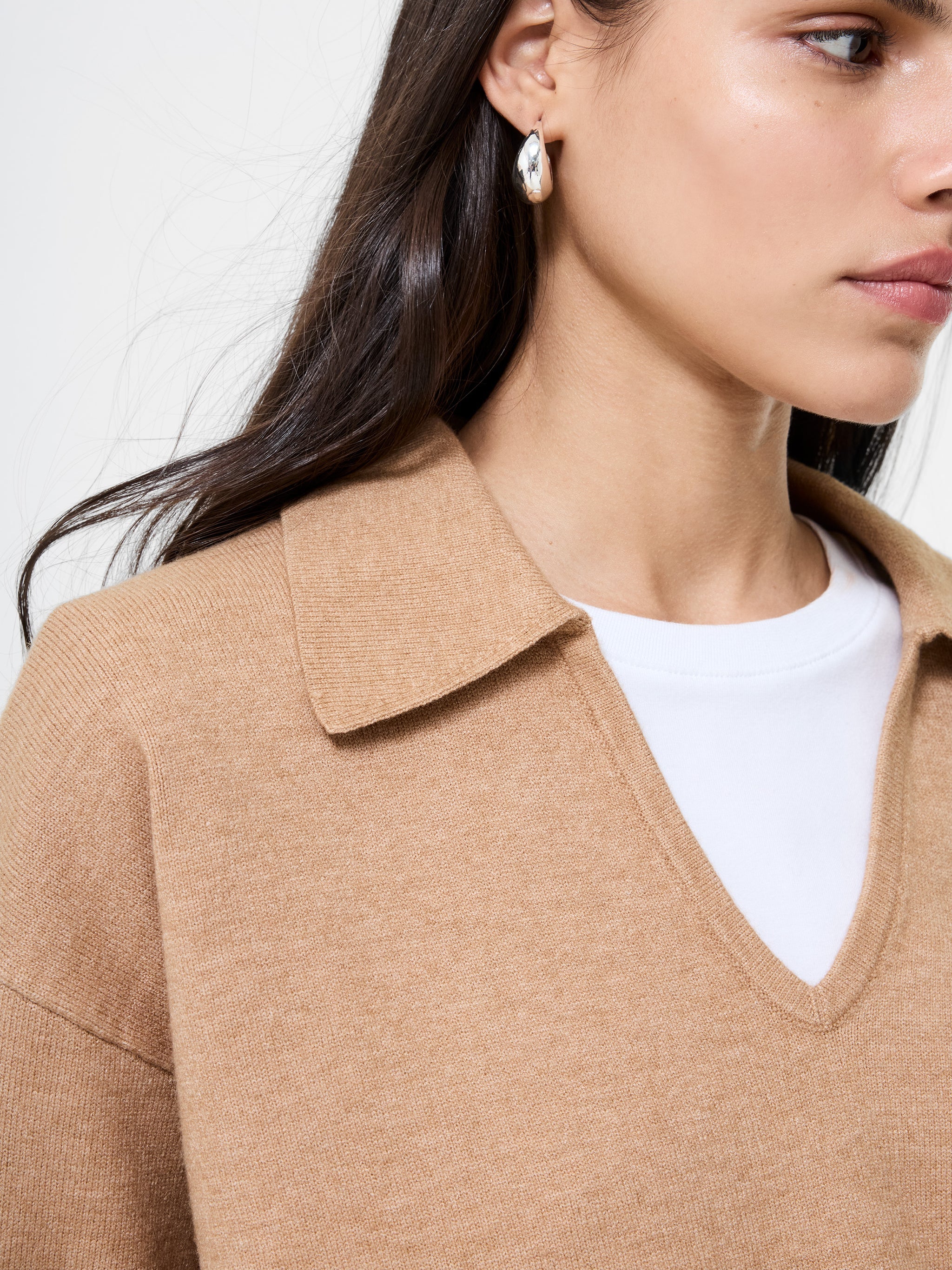 French Connection Sloane Collared Pullover