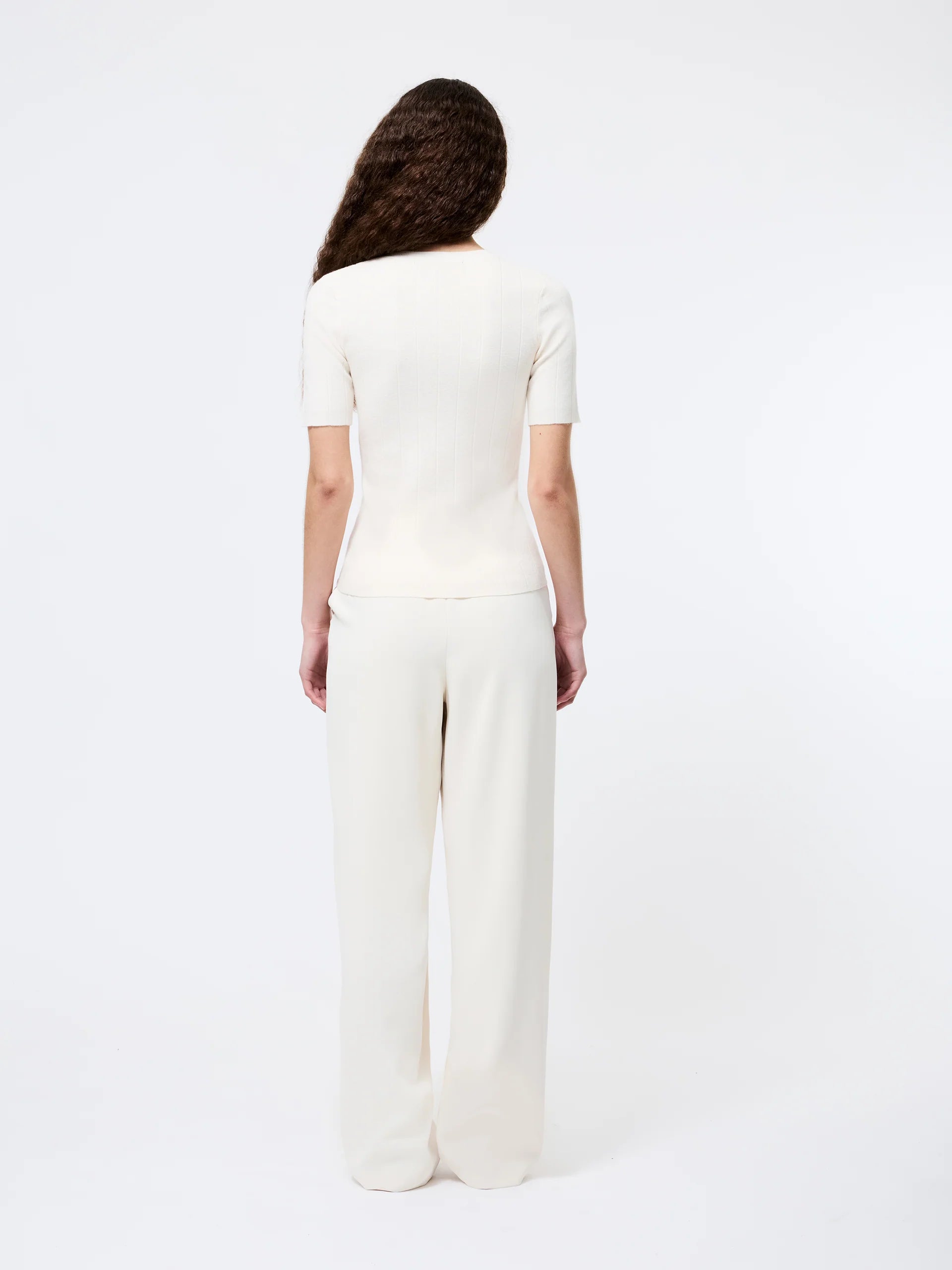 French Connection Marley Wide Rib Top