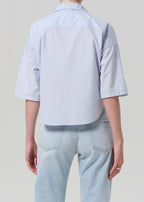Citizens of Humanity Frances Cropped Cape Button Up