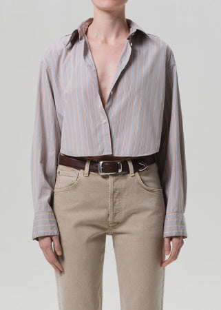 Citizens of Humanity Ana Cropped Shirt