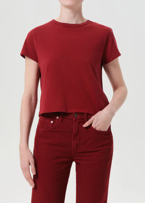 Agolde Adine Shrunken Tee