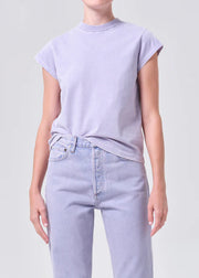 Agolde Long Line Bryce Cap Sleeve Tee