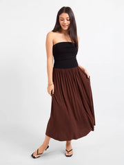 Sadie & Sage Hot Coffee Midi Dress