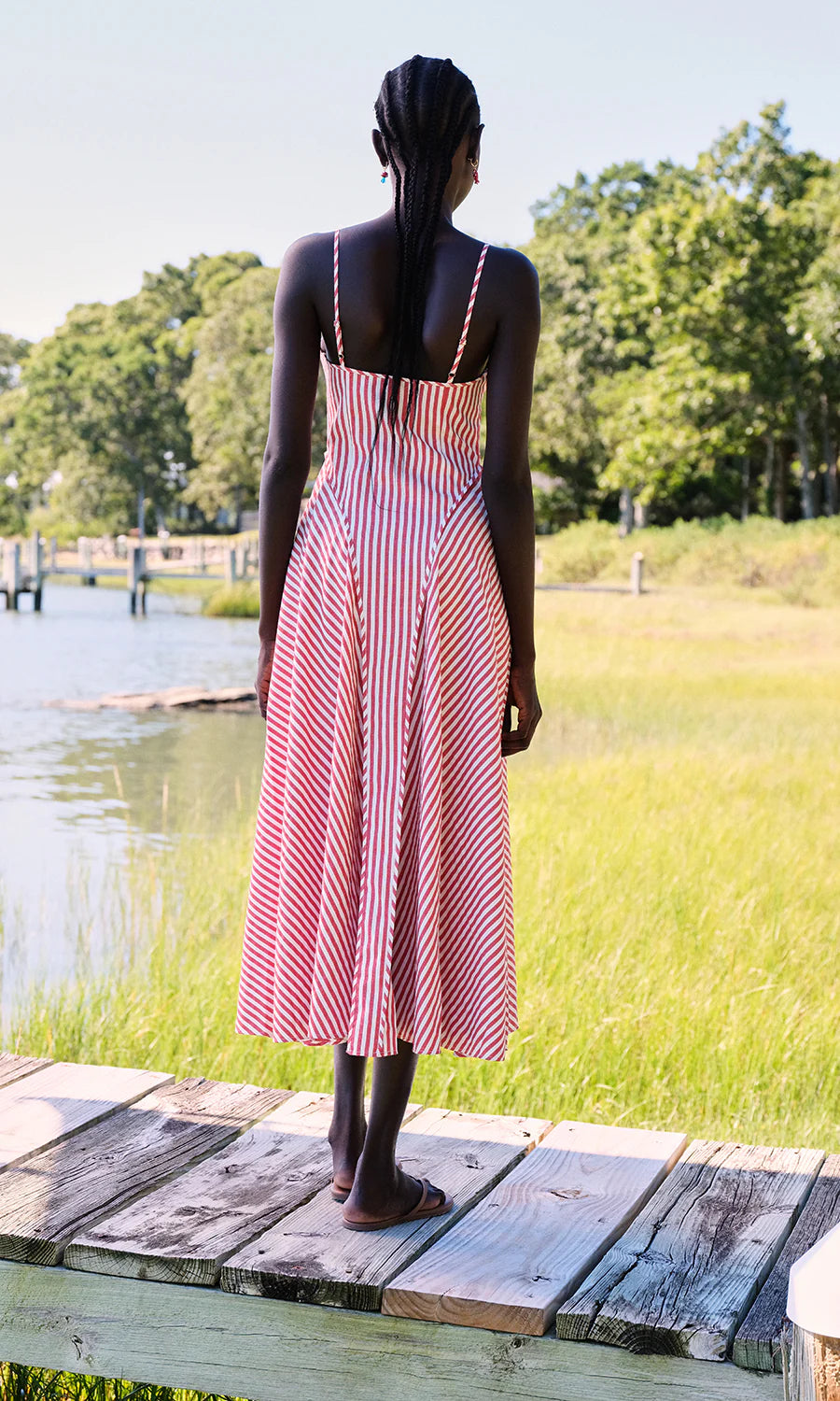 Saylor Arabella Shirt Midi Dress