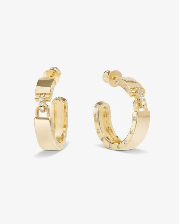 Melinda Maria Ashley Lock Hoops