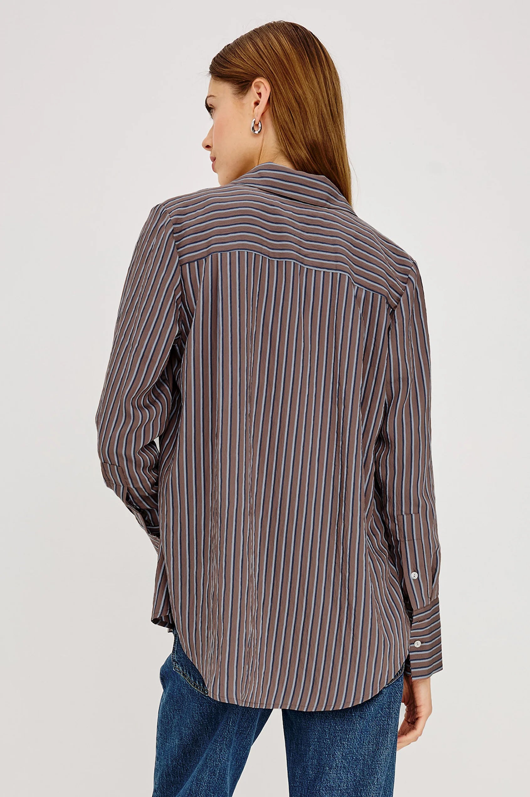 Rails Beck Shirt Indigo Stripe