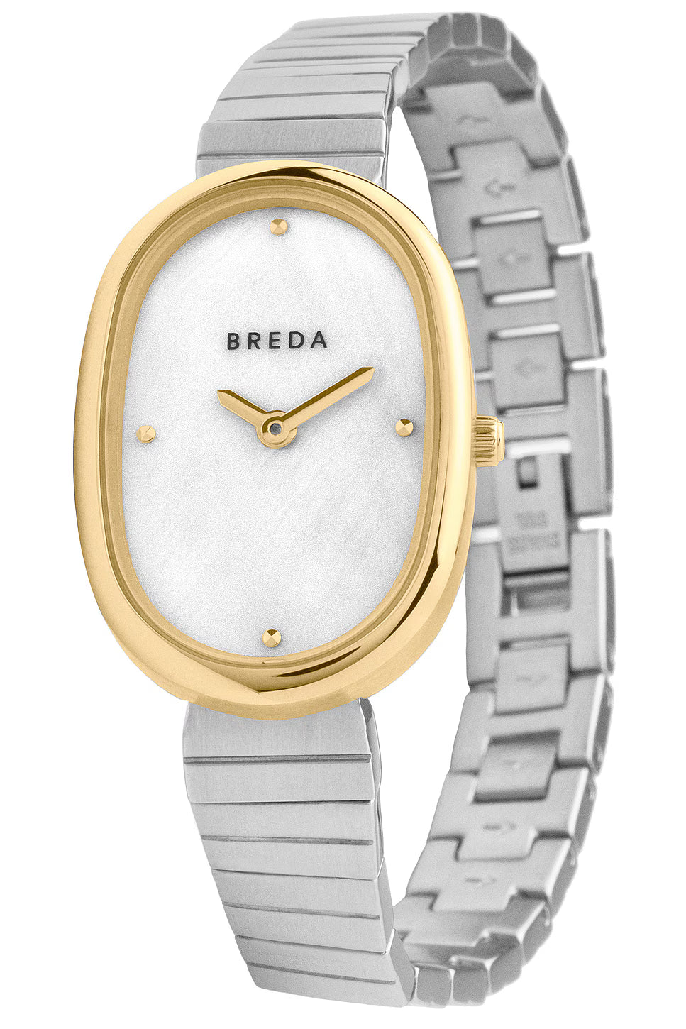 Breda Jane Gold and Stainless Steel Bracelet Watch 23mm