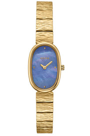 Breda Jane Revival Gold and Blue Watch 23mm
