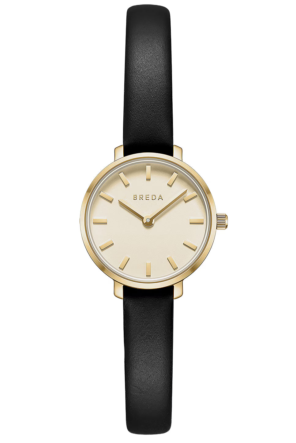 Breda Beverly Gold Watch Black