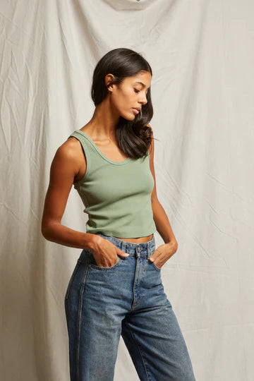 Perfect White Tee Blondie Tank