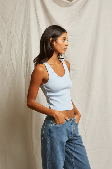 Perfect White Tee Blondie Tank