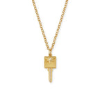 Hart Compass Key Necklace