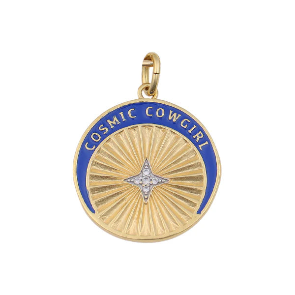 Hart Silver Cord w Cosmic Cowgirl Charm