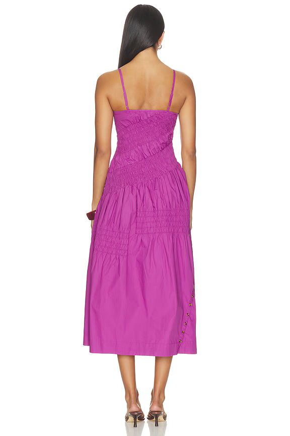 Damson Madder Lyra Midi Dress