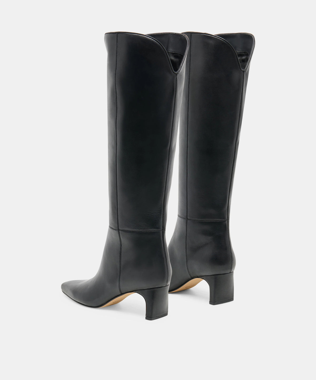 Dolce Vita Brion Black Leather Knee High Boot