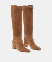 Dolce Vita Brion Cocoa Suede Knee High Boot