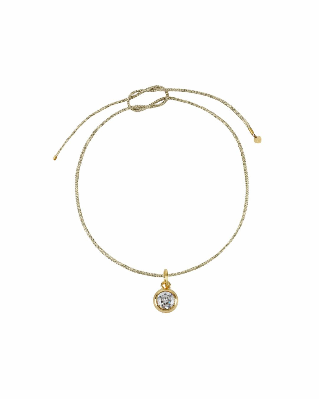 Hart Bezel Charm Cord