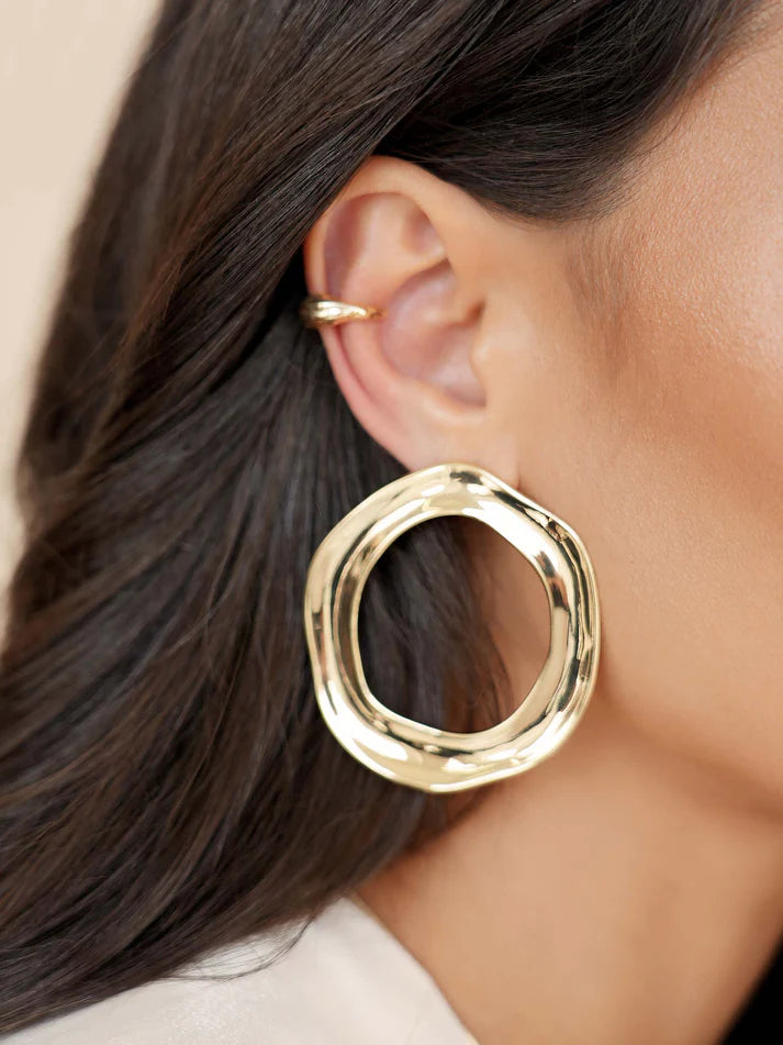Ettika Open Circle Earrings