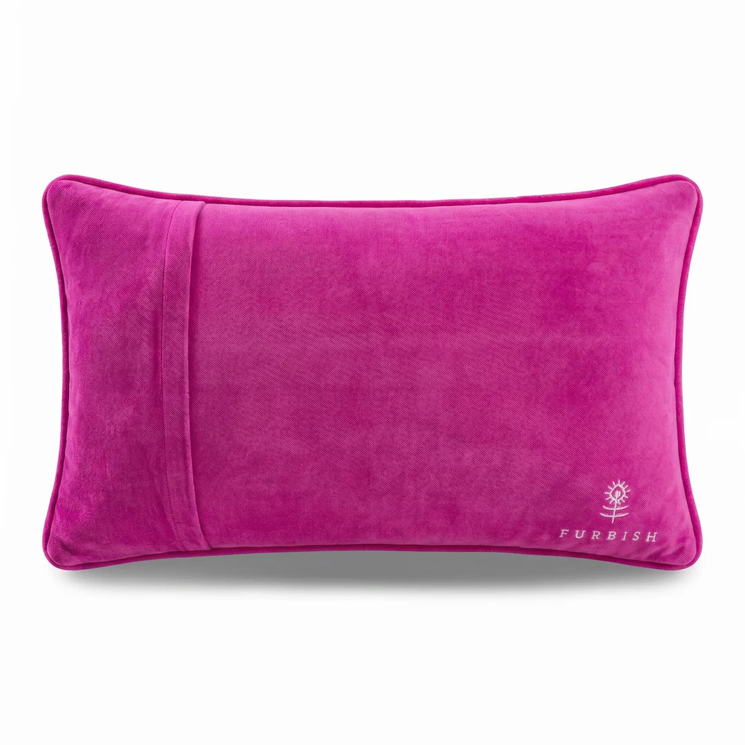Furbish Needlepoint Pillow Fancy