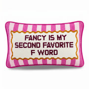 Furbish Needlepoint Pillow Fancy