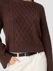 French Connection Wesley Cable Pullover