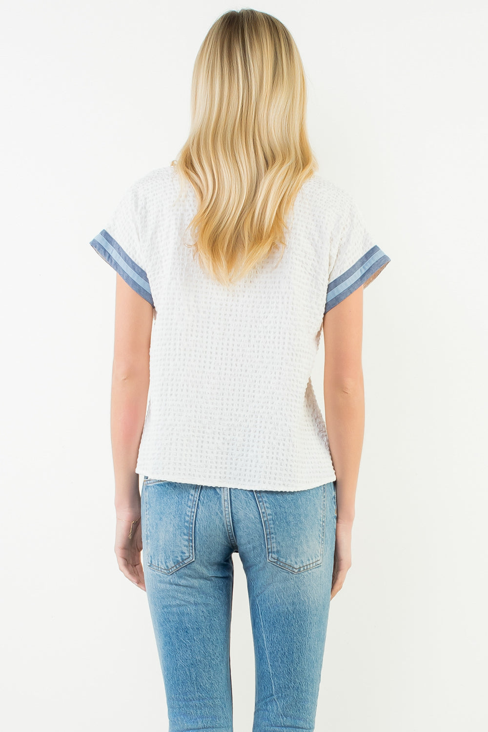 THML Gingham Patterned Top