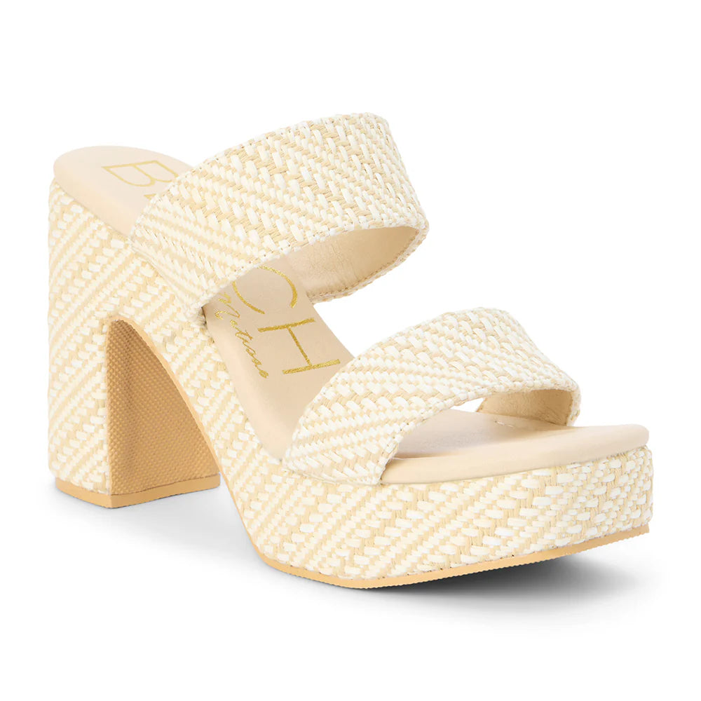 Matisse Gem-Raffia Heel