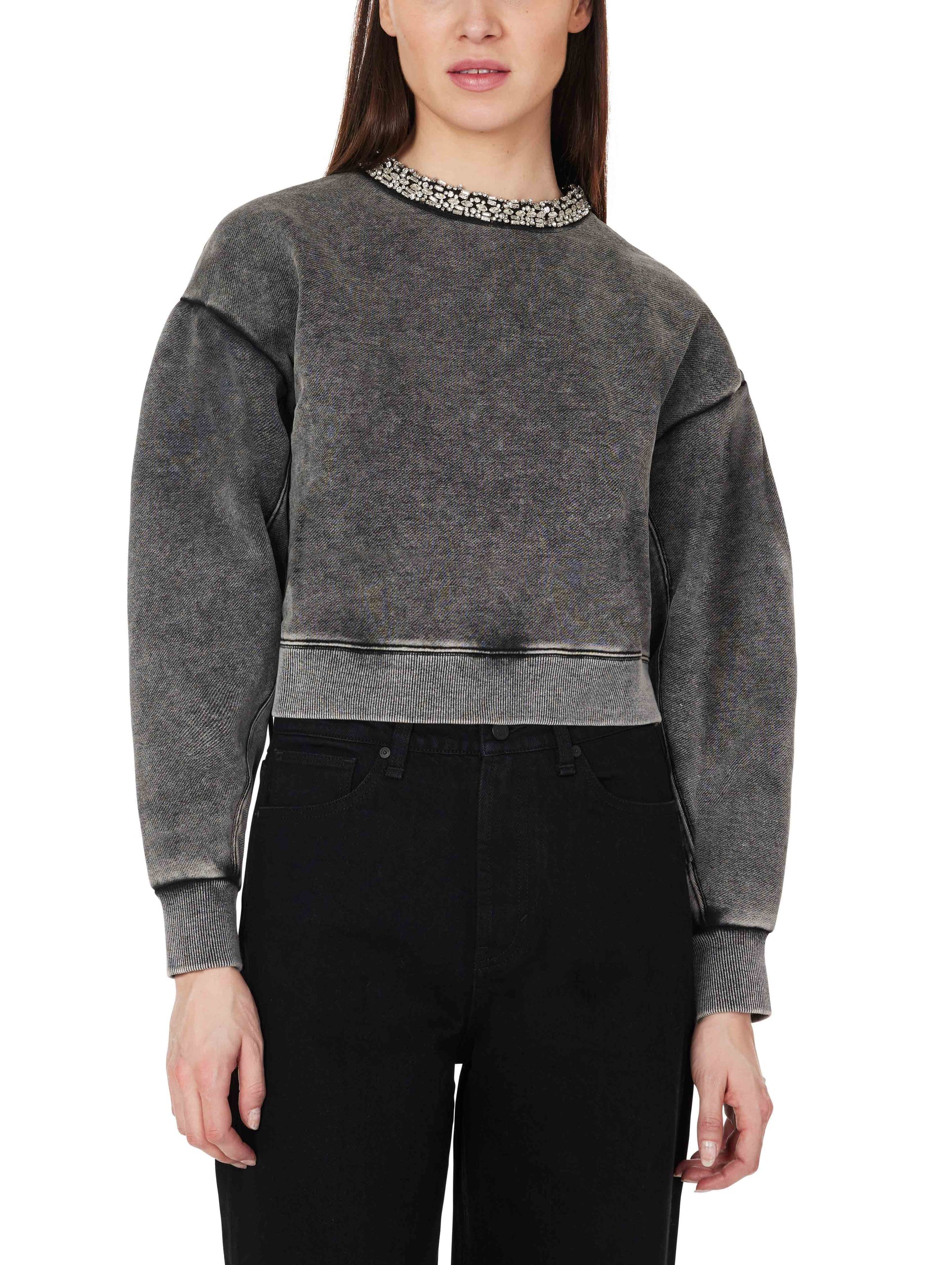 Habitual Embellished Crewneck Sweatshirt
