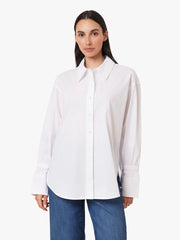 Habitual Cinched Cuff Poplin Shirt