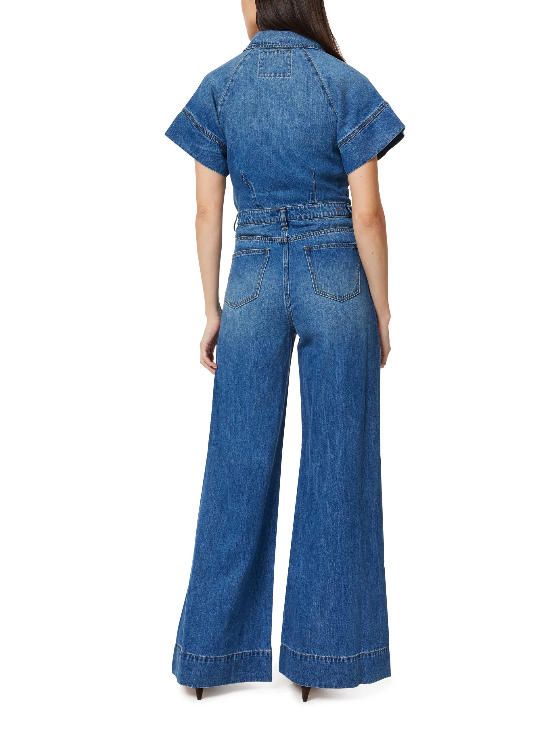 Habitual Relaxed Flare Jumpsuit