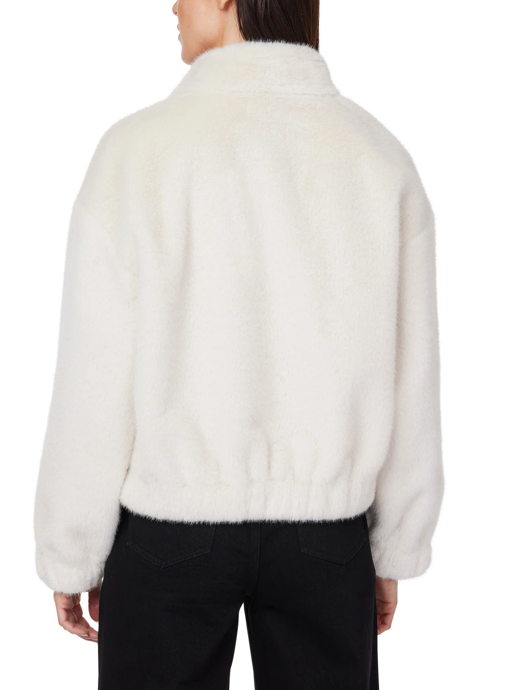 Habitual Faux Fur Utility Jacket