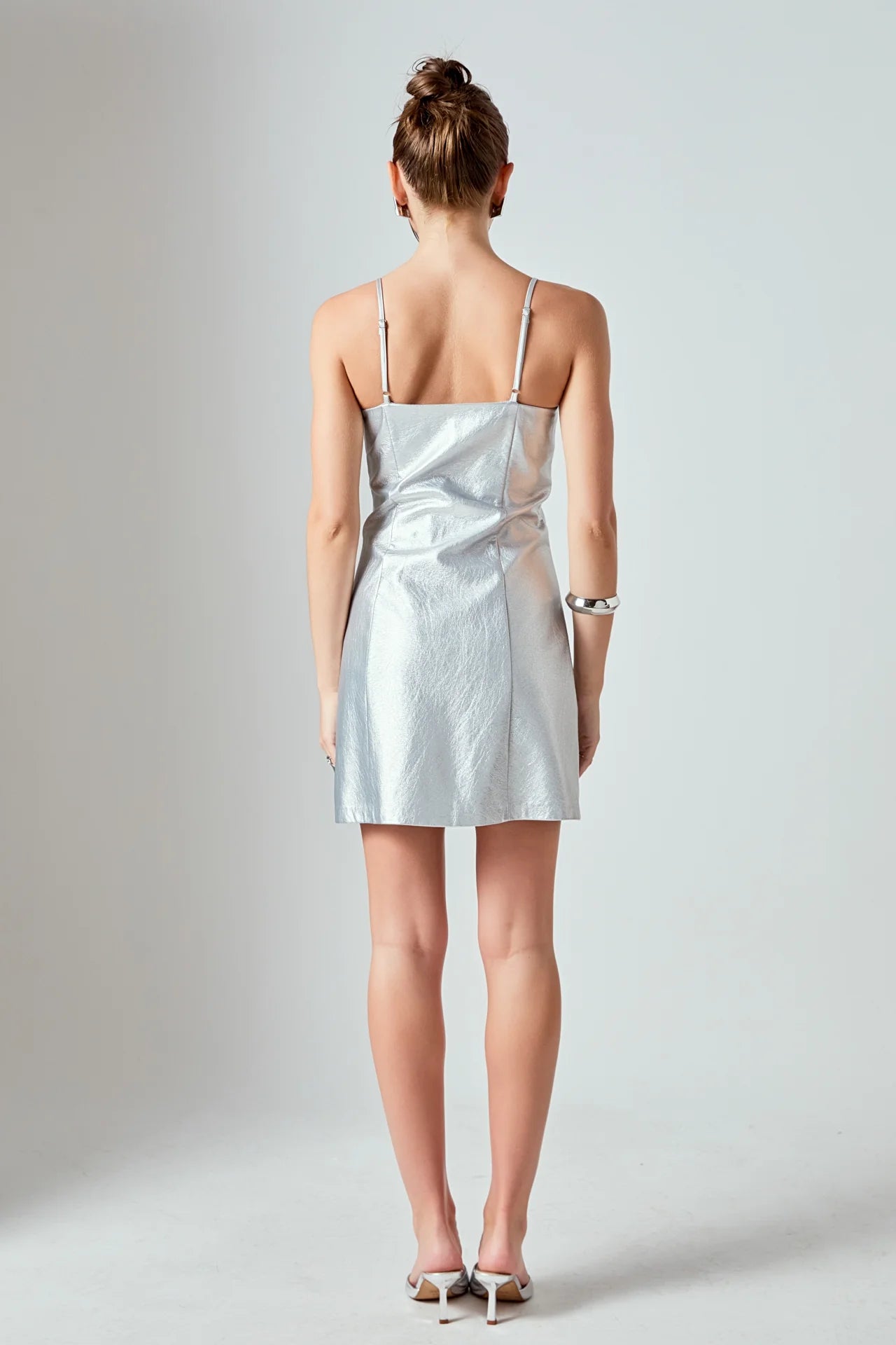 Endless Rose Metallic Mini Dress